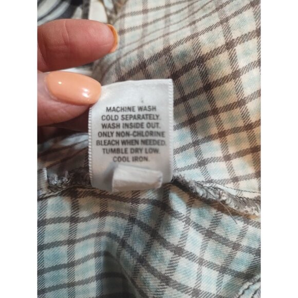 Vintage 90s Old Navy Casual Men's Button Down XL Western - Picture 7 of 7